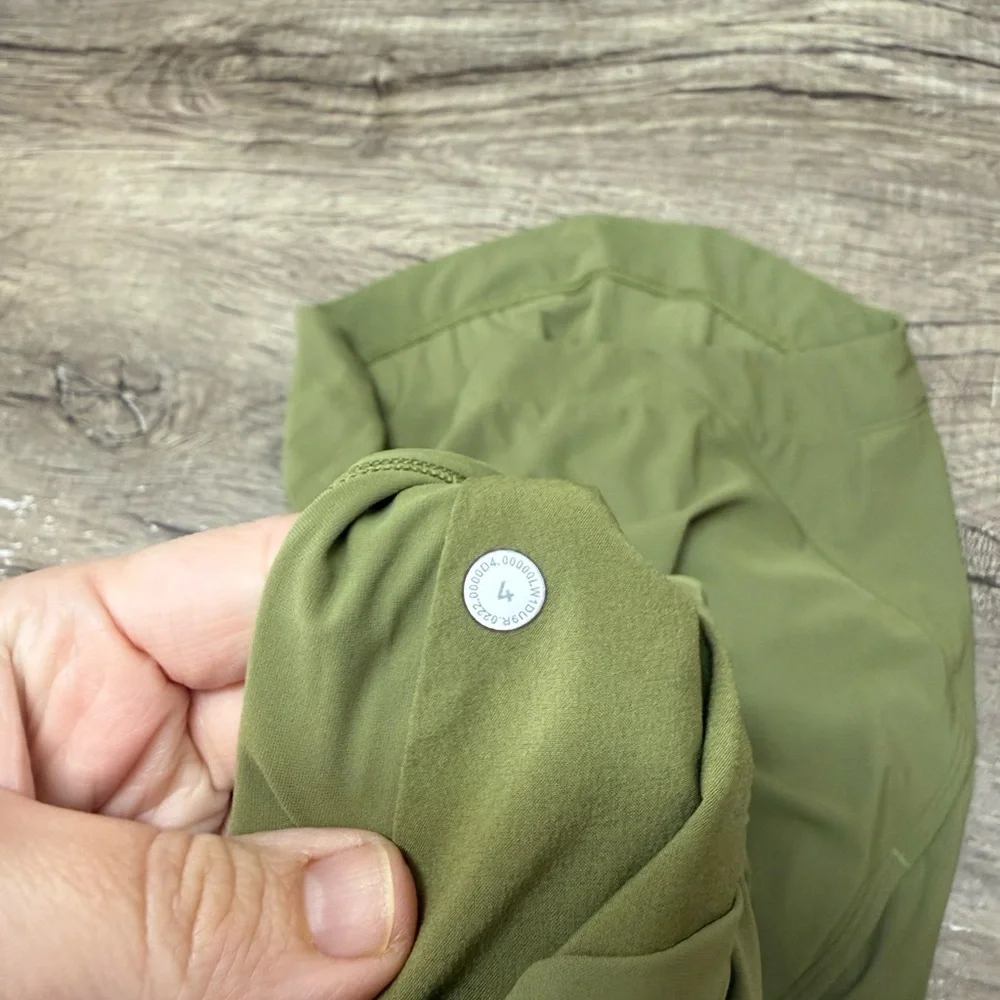 Lululemon Lightweight High-Neck Romper Bronze Green size‎ 4